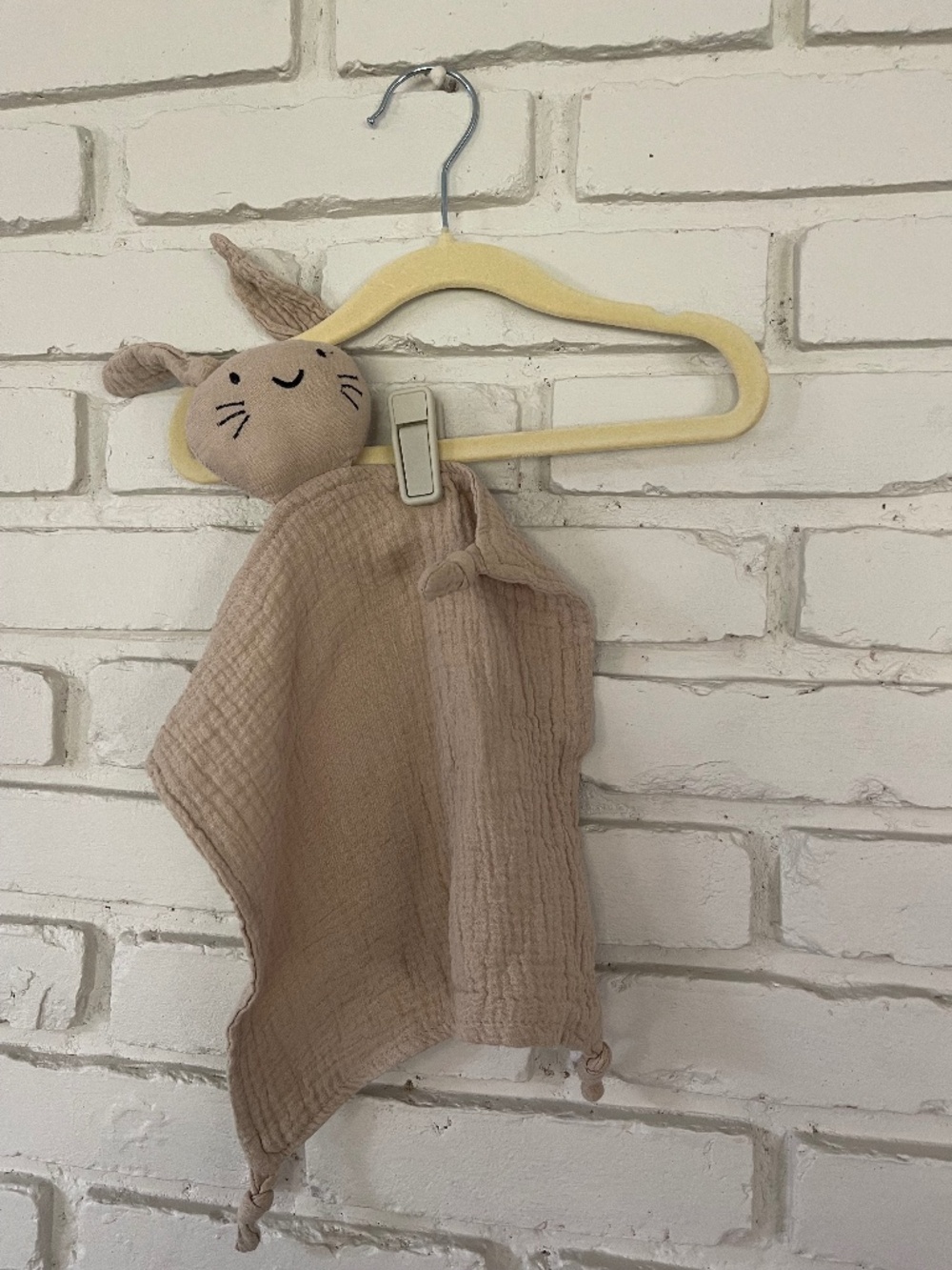 Organic Cotton Tan Bunny Toy